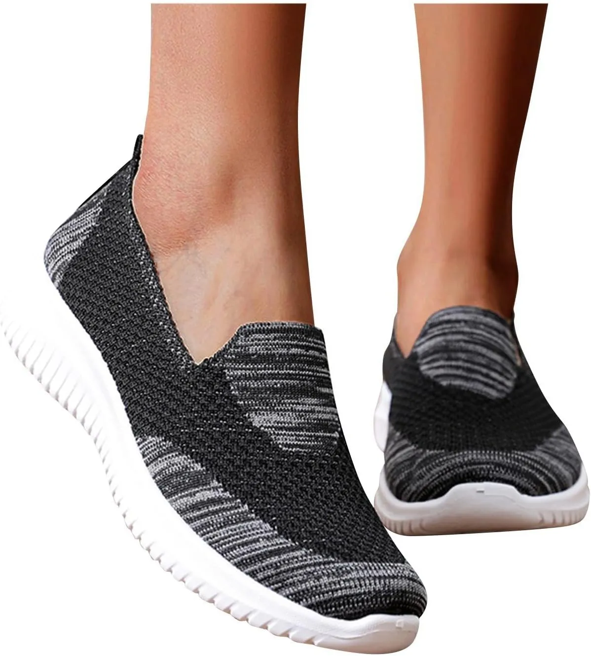 Women's Casual Shoes Breathable Mesh Comfortable Low Heel Daily Wear Summer Stylish Casual Ladies Platform