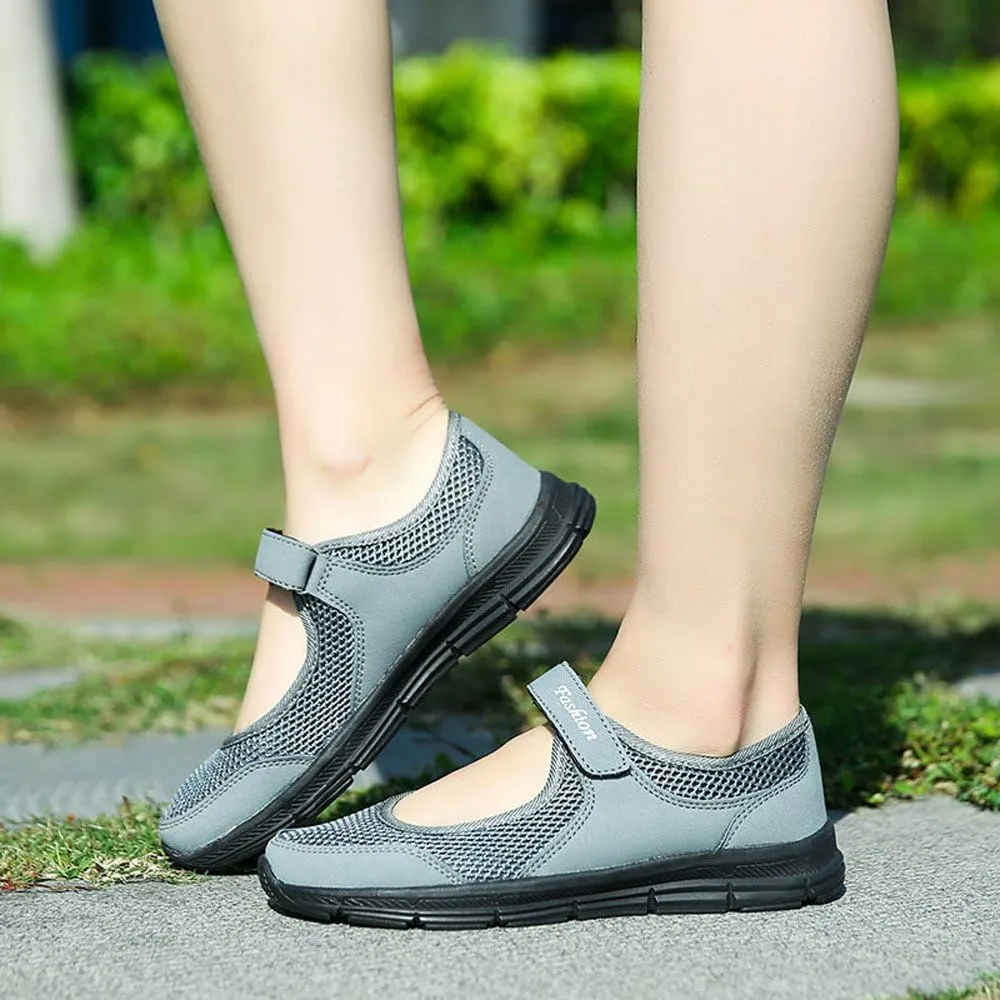 Women's Fashion Sneaker Mesh Slip On Black Non Slip Shoes for Women Comfortable Casual Womens Shoes Women's Leopard Loafers Cheap Sneakers for Women