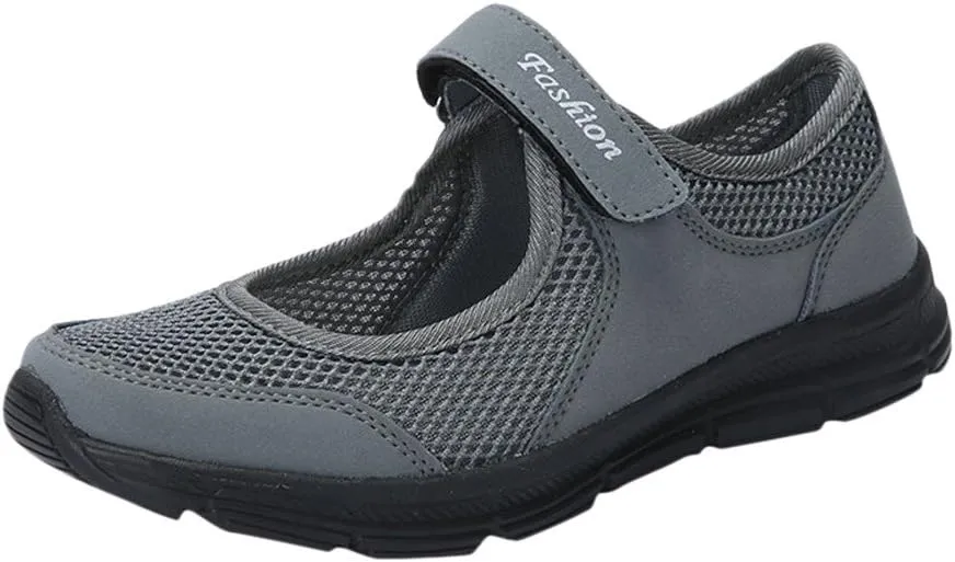 Women's Fashion Sneaker Mesh Slip On Black Non Slip Shoes for Women Comfortable Casual Womens Shoes Women's Leopard Loafers Cheap Sneakers for Women