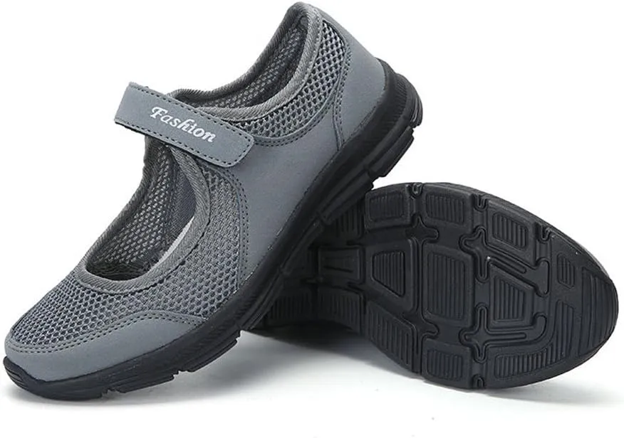 Women's Fashion Sneaker Mesh Slip On Black Non Slip Shoes for Women Comfortable Casual Womens Shoes Women's Leopard Loafers Cheap Sneakers for Women