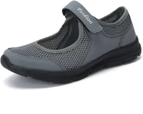 Women's Fashion Sneaker Mesh Slip On Black Non Slip Shoes for Women Comfortable Casual Womens Shoes Women's Leopard Loafers Cheap Sneakers for Women
