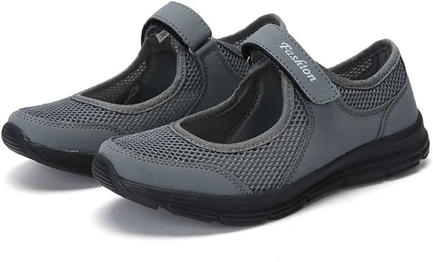 Women's Fashion Sneaker Mesh Slip On Black Non Slip Shoes for Women Comfortable Casual Womens Shoes Women's Leopard Loafers Cheap Sneakers for Women