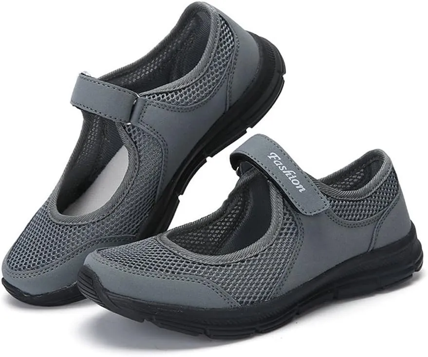 Women's Fashion Sneaker Mesh Slip On Black Non Slip Shoes for Women Comfortable Casual Womens Shoes Women's Leopard Loafers Cheap Sneakers for Women