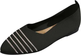 Women's Retro Flat Shoes Flying Weave Round Head Shallow Mouth One Foot Stirrup Single Shoes Work Single Shoes